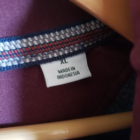 Orvis Signature Quarter-Zip Sweatshirt Pullover Rib Knit Grey Size Men's XL - Picture 3 of 11